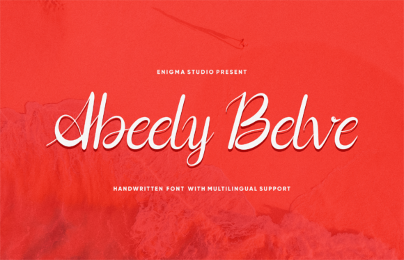 Abeely Belve: The Perfect Script Amp Font for Campaign Visuals