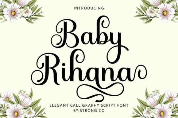 Baby Rihana: The Handwritten Typeface for Scroll-Stopping Campaigns