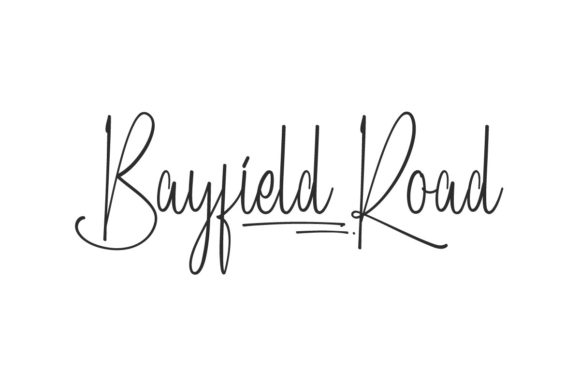 Bayfield Road: The Handwritten Typeface for Modern Editorial Design