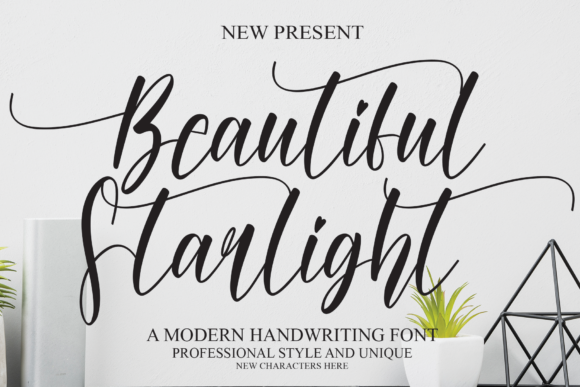 Beautiful Starlight: The Handwritten Typeface That Elevates Campaign Visuals