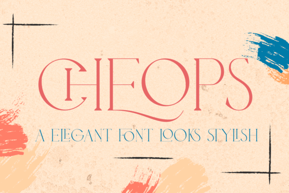 Cheops Typeface: Elevate Your Brand Identity with Elegant Serifs