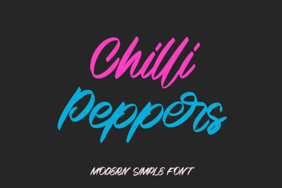 Chilli Peppers: The Handwritten Typeface That Elevates Small Business Branding