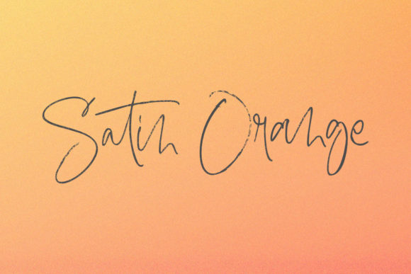 Choosing Satin Orange for Elegant Editorial Design