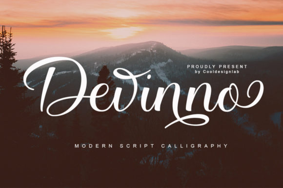 Devinno: A Delicate Handwritten Typeface for Elegant Branding