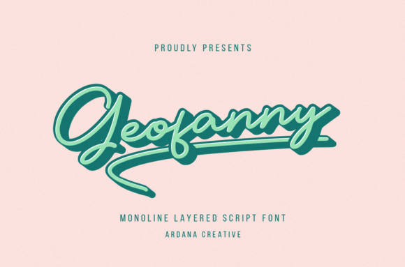 Geofanny: The Handwritten Typeface That Elevates Small Business Branding