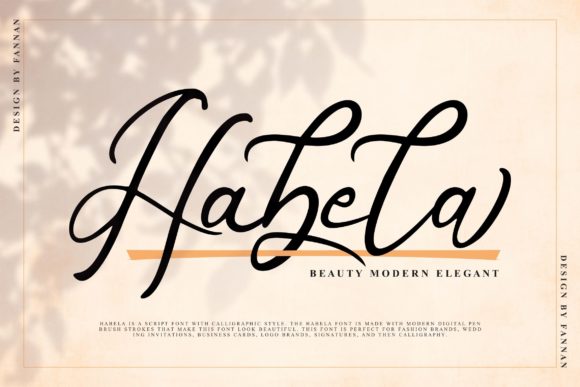 Habela: The Elegant Handwritten Typeface for Modern Branding