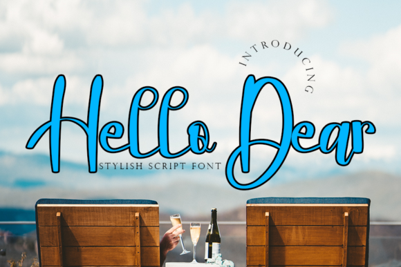 Hello Dear: A Delicate Handwritten Typeface for Elegant Branding