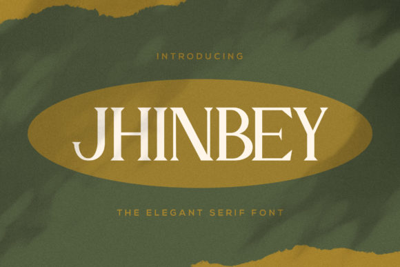Jhinbey: The Elegant Serif Font That Elevates Your Small Business Brand