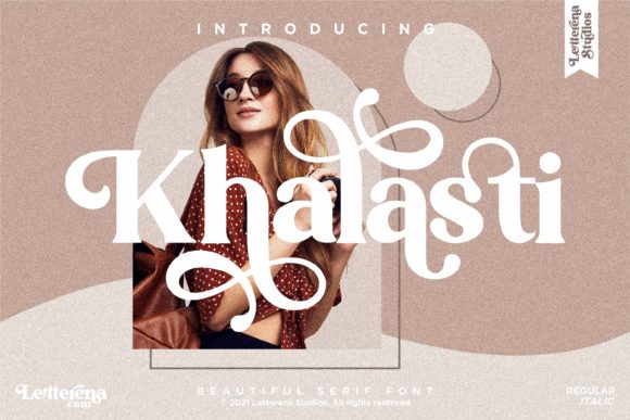 Khalasti: A Chunky Serif Typeface That Brings Digital Brands to Life