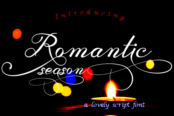 Romantic Season: The Handwritten Typeface for Elegant Branding