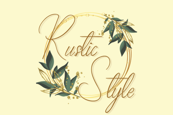 Rustic Style: The Perfect Handwritten Typeface for Authentic Branding