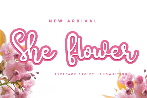 She Flower: The Handwritten Typeface That Elevates Editorial Design