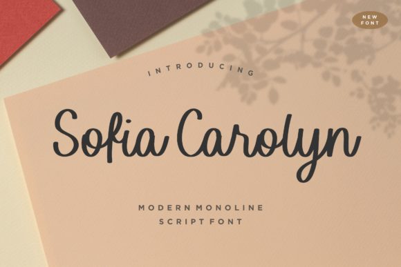 Sofia Carolyn: The Elegant Typeface That Elevates Campaign Visuals