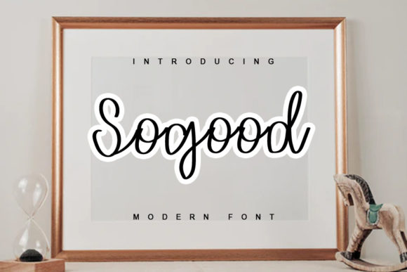 Sogood: A Delicate Handwritten Typeface for Modern Branding