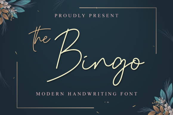 The Bingo: A Handwritten Font for Authentic Small Business Branding