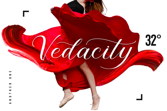 Vedacity: A Handwritten Typeface for Editorial Storytelling
