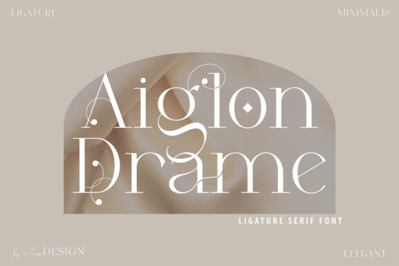 Why Aiglon Drame Became My Go-To Serif for Brand Identity