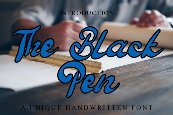 Why The Black Pen Font Transforms Campaign Visuals